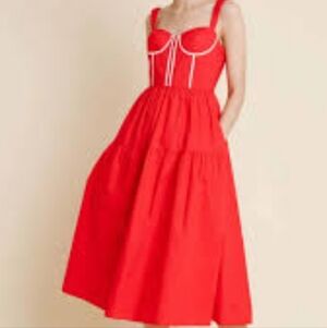 Aureum Red Sundress